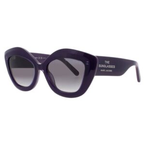 Витрина marc jacobs dark grey cat eye ladies sunglasses marc 800/s ry8 52