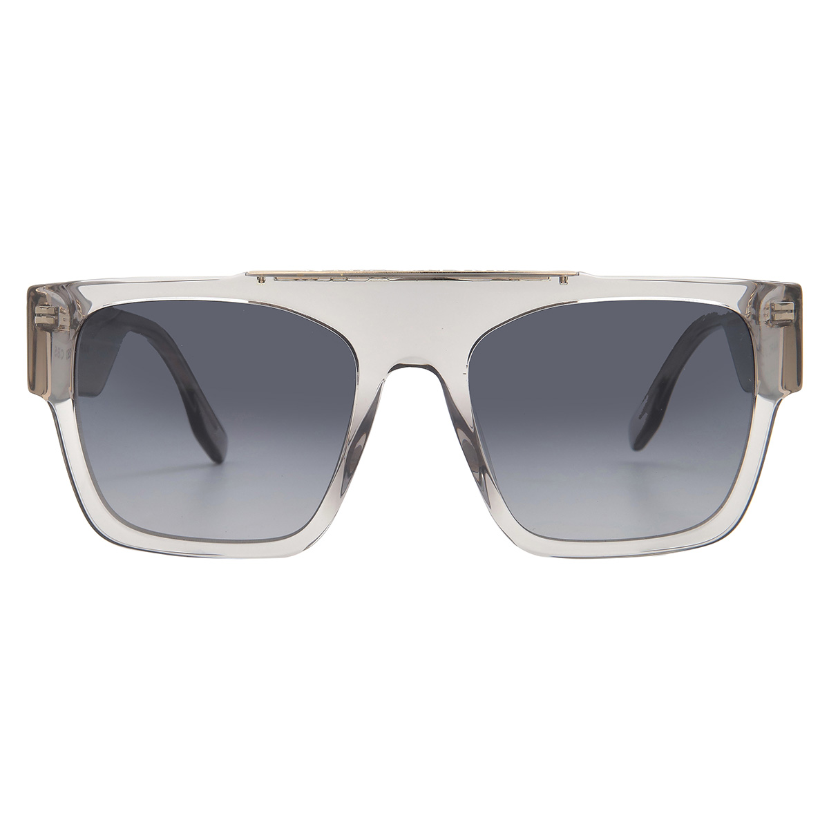 marc jacobs dark grey shaded browline men's sunglasses marc 757/s 0kb7/9o 53 marc jacobs dark grey shaded browline men's sunglasses marc 757/s 0kb7/9o 53