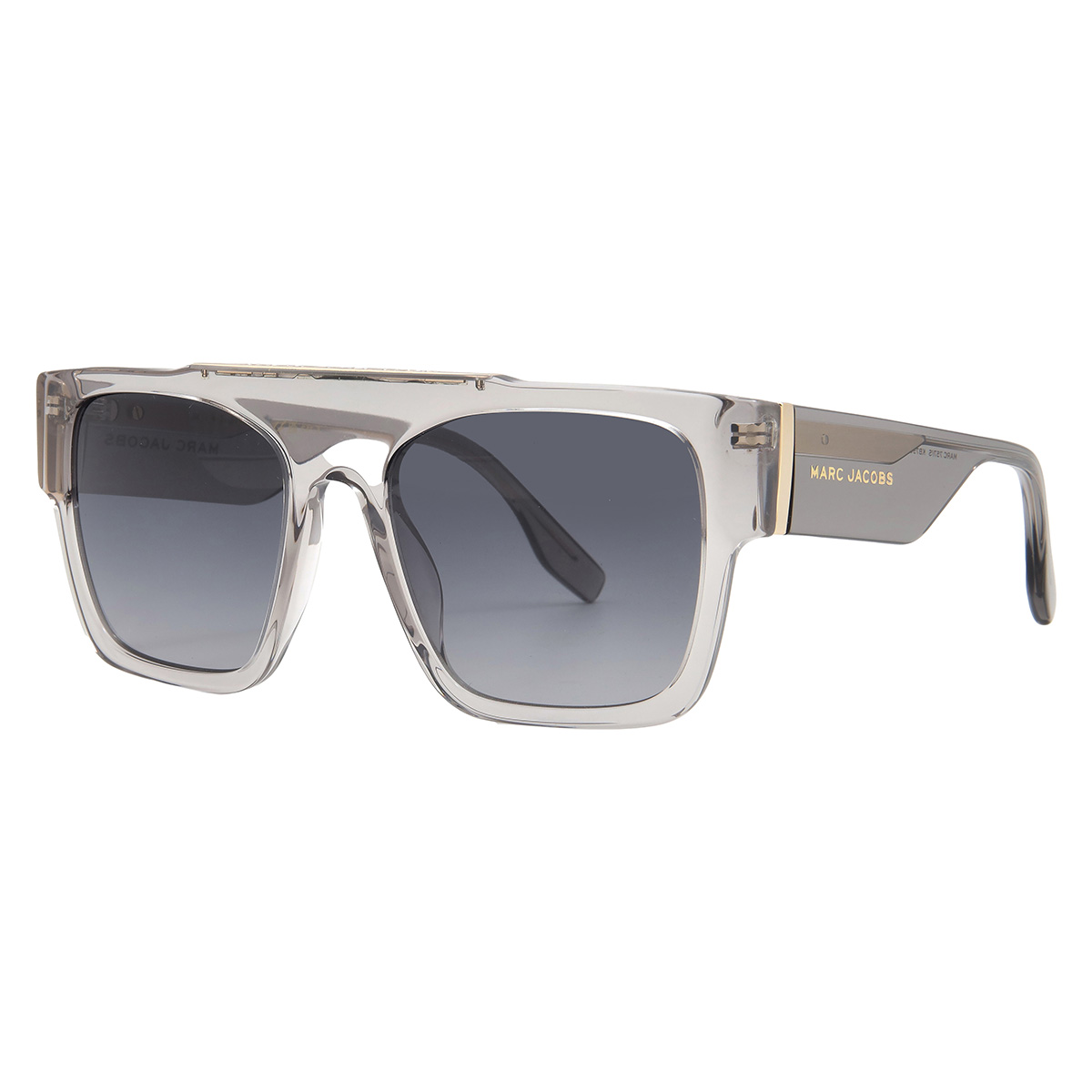 marc jacobs dark grey shaded browline men's sunglasses marc 757/s 0kb7/9o 53 marc jacobs dark grey shaded browline men's sunglasses marc 757/s 0kb7/9o 53