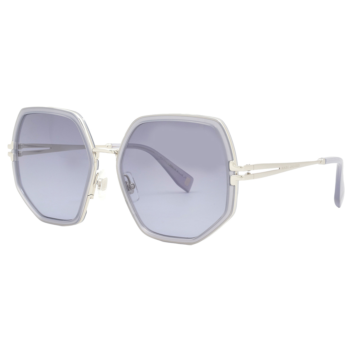 marc jacobs grey azure gradient geometric ladies sunglasses mj 1089/s 0azv/gb 58 marc jacobs grey azure gradient geometric ladies sunglasses mj 1089/s 0azv/gb 58