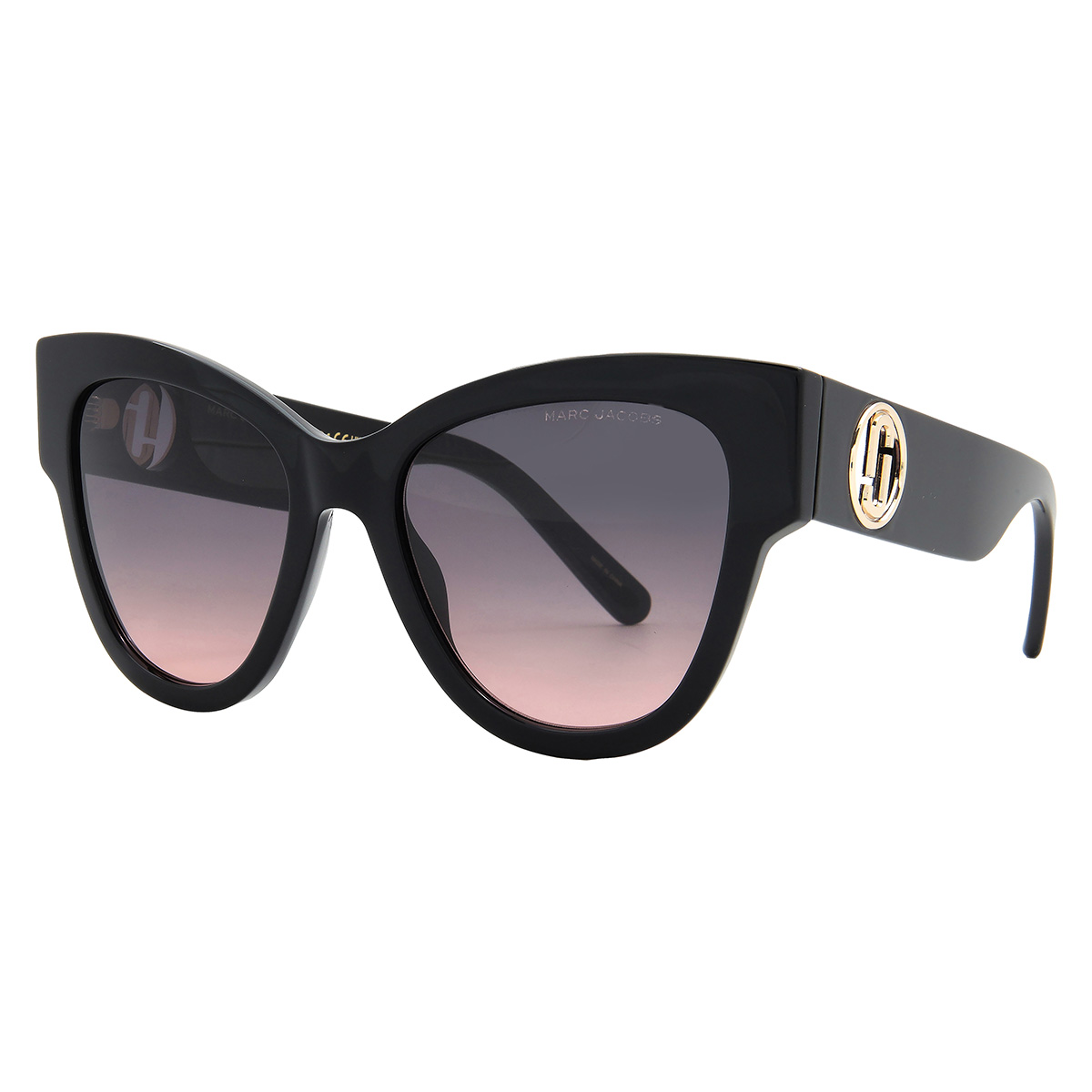 marc jacobs grey fuchsia cat eye ladies sunglasses marc 697/s 0807/ff 53 marc jacobs grey fuchsia cat eye ladies sunglasses marc 697/s 0807/ff 53