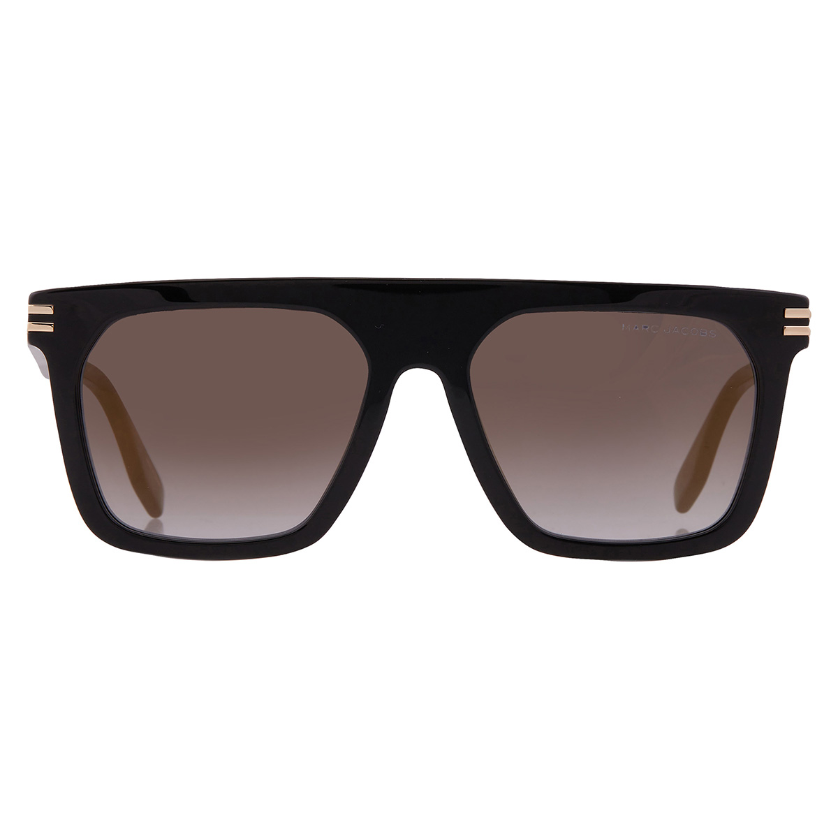 marc jacobs grey gold browline men's sunglasses marc 680/s 0807/fq 54 marc jacobs grey gold browline men's sunglasses marc 680/s 0807/fq 54