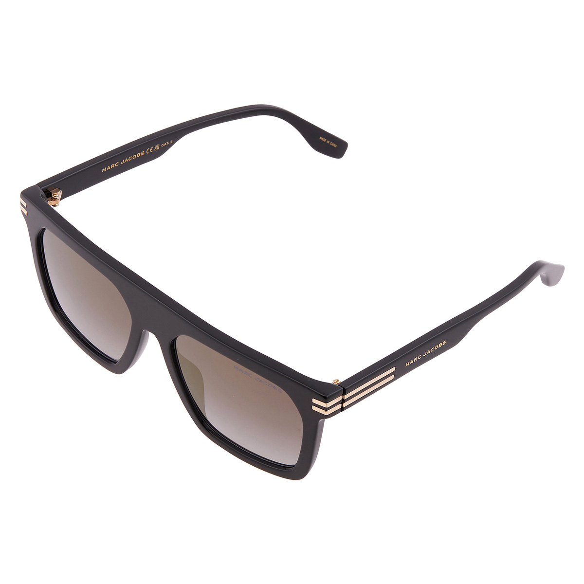 marc jacobs grey gold browline men's sunglasses marc 680/s 0807/fq 54 marc jacobs grey gold browline men's sunglasses marc 680/s 0807/fq 54