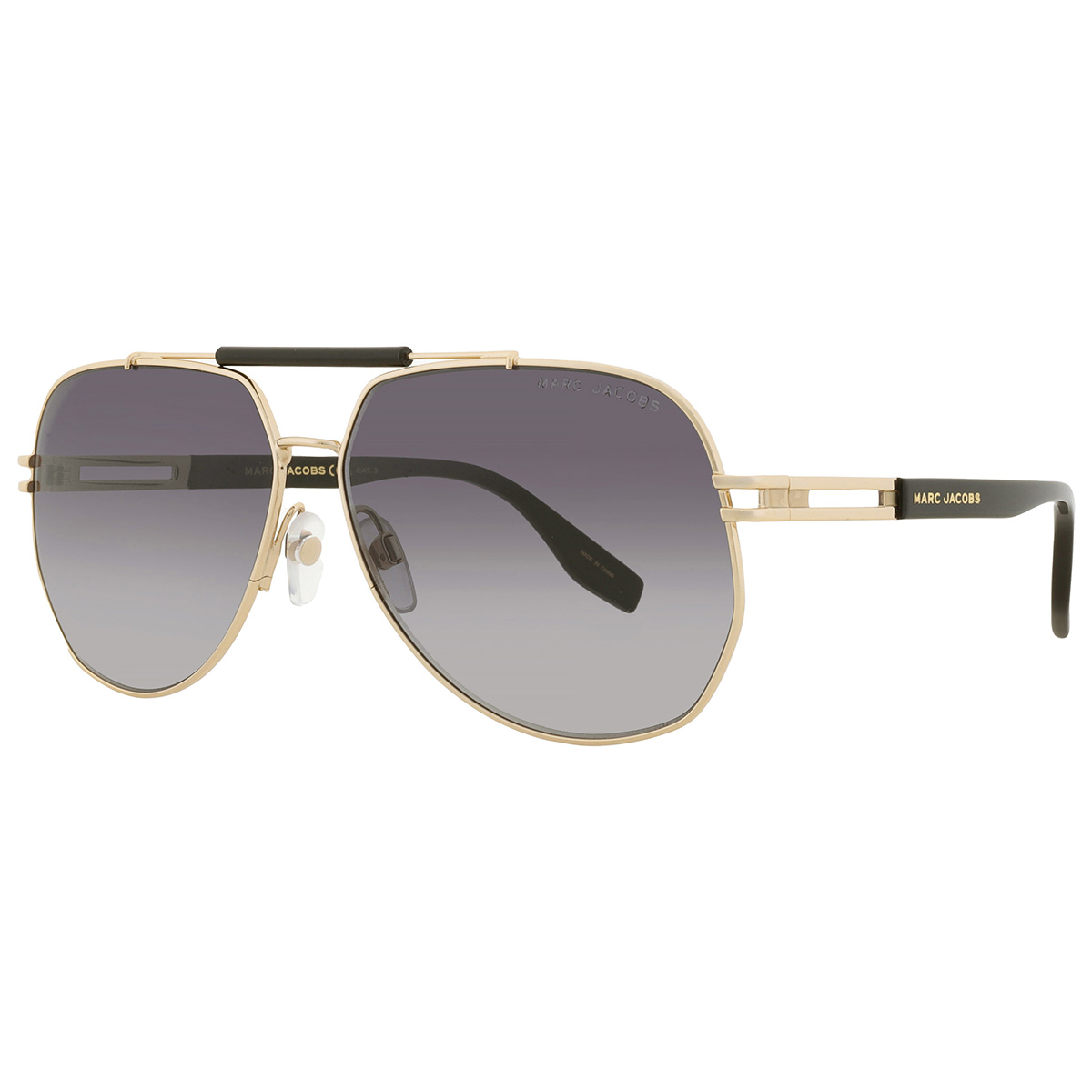 marc jacobs grey gradient pilot men's sunglasses marc 673/s 0807/9o 61 marc jacobs grey gradient pilot men's sunglasses marc 673/s 0807/9o 61