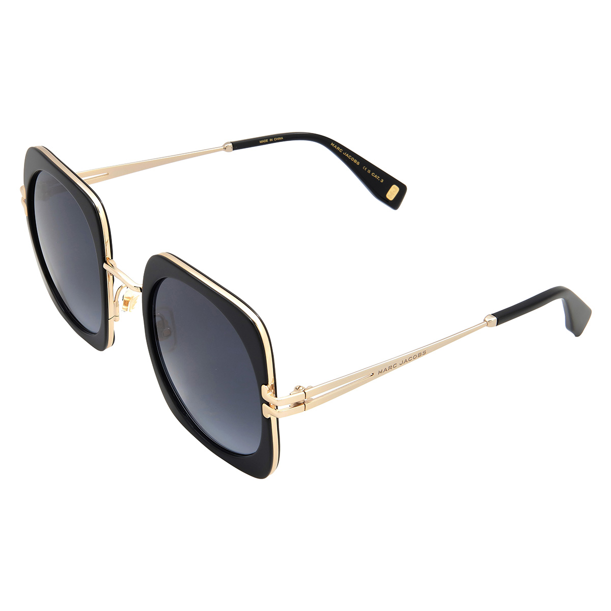 marc jacobs grey gradient square ladies sunglasses mj 1101/s 0807/9o 53 marc jacobs grey gradient square ladies sunglasses mj 1101/s 0807/9o 53