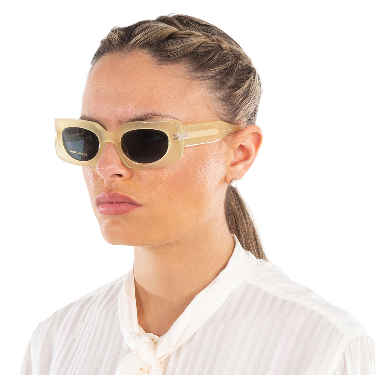 marc jacobs grey rectangular ladies sunglasses mj 1075/s 040g/ir 50 marc jacobs grey rectangular ladies sunglasses mj 1075/s 040g/ir 50