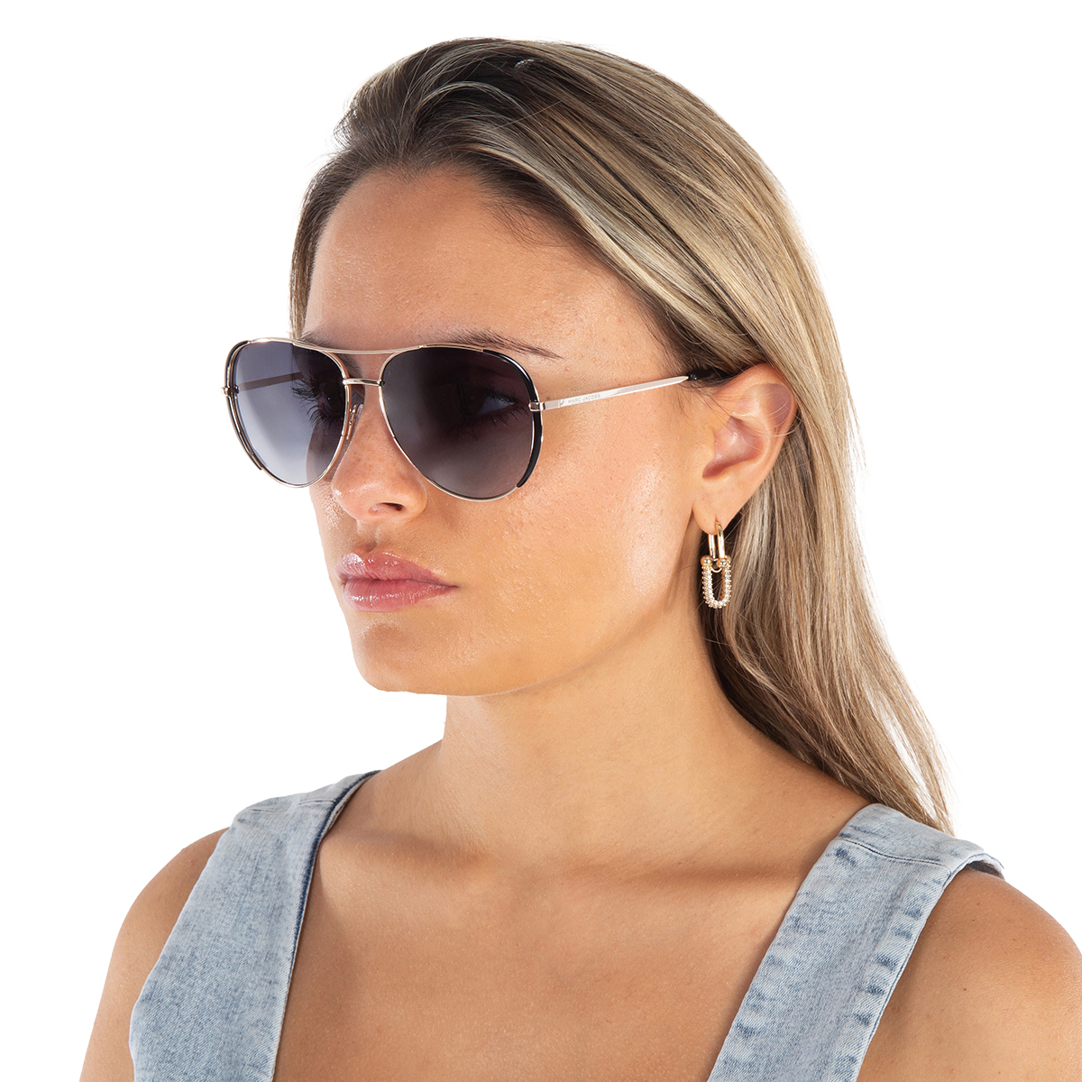 marc jacobs grey shaded pilot ladies sunglasses marc 686/s 0rhl/9o 59 marc jacobs grey shaded pilot ladies sunglasses marc 686/s 0rhl/9o 59