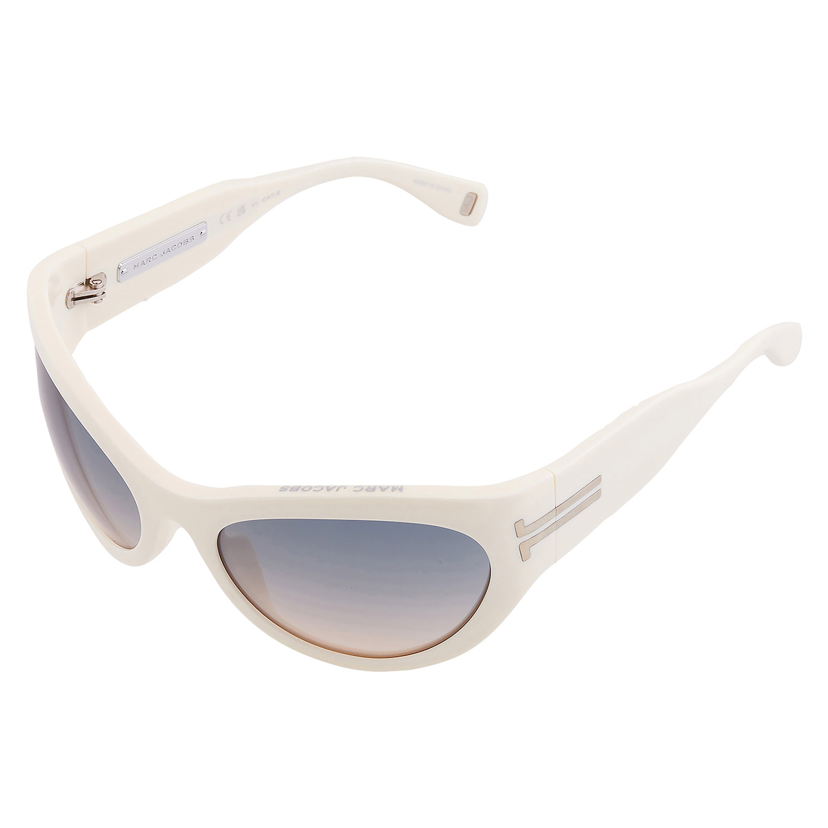 marc jacobs grey wrap ladies sunglasses mj 1087/s 0szj/pr 61 marc jacobs grey wrap ladies sunglasses mj 1087/s 0szj/pr 61