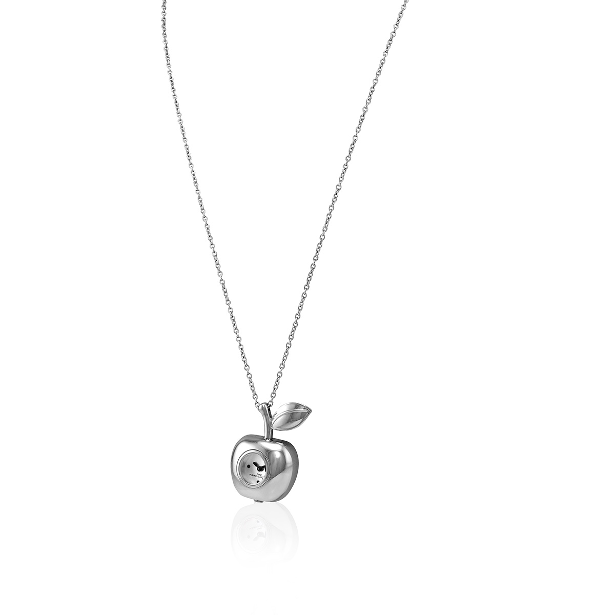 marc jacobs quartz silver dial the bauble apple pendant ladies necklace watch mj0120179307 marc jacobs quartz silver dial the bauble apple pendant ladies necklace watch mj0120179307