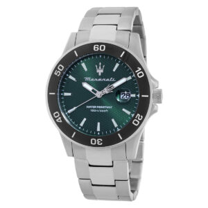 maserati competizione quartz green dial men's watch r8853100038