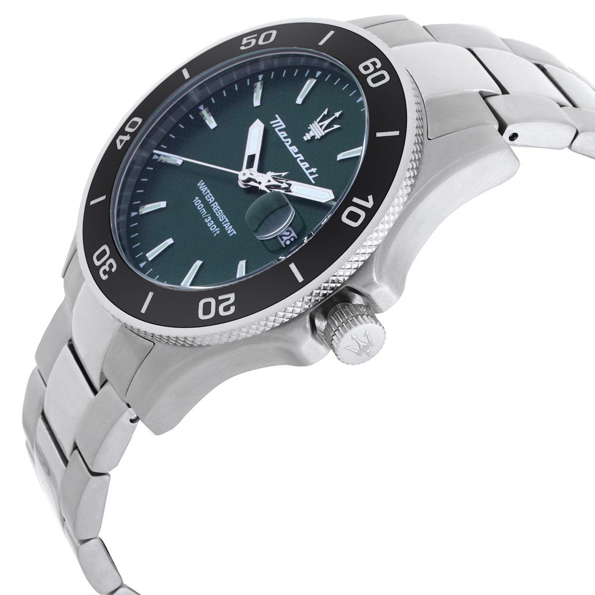 maserati competizione quartz green dial men's watch r8853100038 maserati competizione quartz green dial men's watch r8853100038