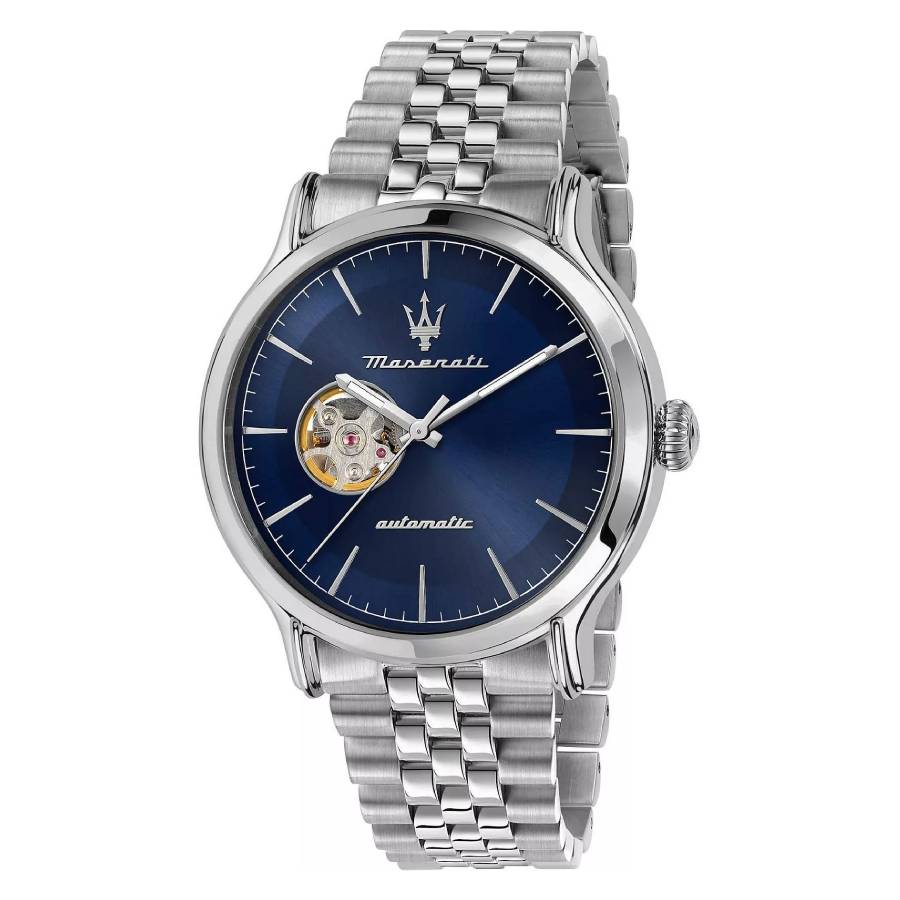 maserati epoca automatic blue dial men's watch r8823118009 t maserati epoca automatic blue dial men's watch r8823118009 t