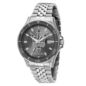 maserati sfida quartz gunmetal dial men's watch r8853140010