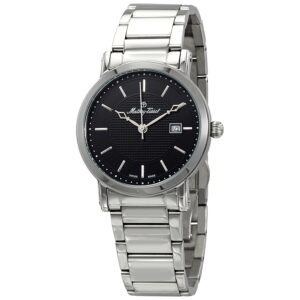 mathey tissot city metal black dial men's watch h611251man