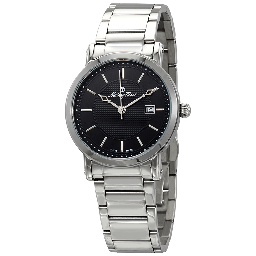 mathey tissot city metal black dial men's watch h611251man mathey tissot city metal black dial men's watch h611251man