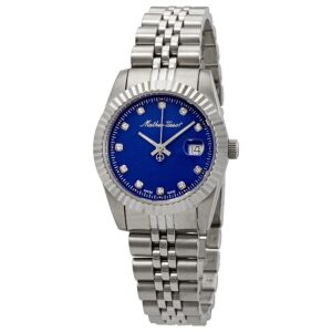 Витрина mathey tissot mathey iii quartz crystal blue dial ladies watch d810abu