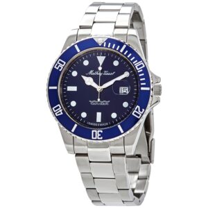 Витрина mathey tissot mathey vintage quartz blue dial men's watch h9010abu