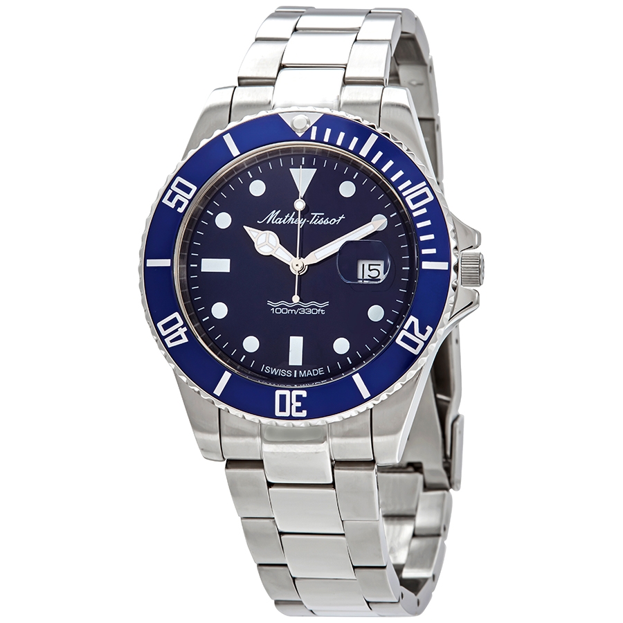 mathey tissot mathey vintage quartz blue dial men's watch h9010abu mathey tissot mathey vintage quartz blue dial men's watch h9010abu