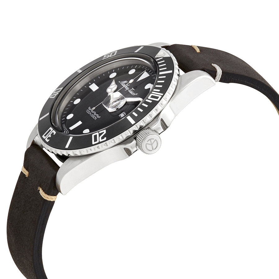 mathey tissot mathey vintage quartz black dial men's watch h9010aln mathey tissot mathey vintage quartz black dial men's watch h9010aln