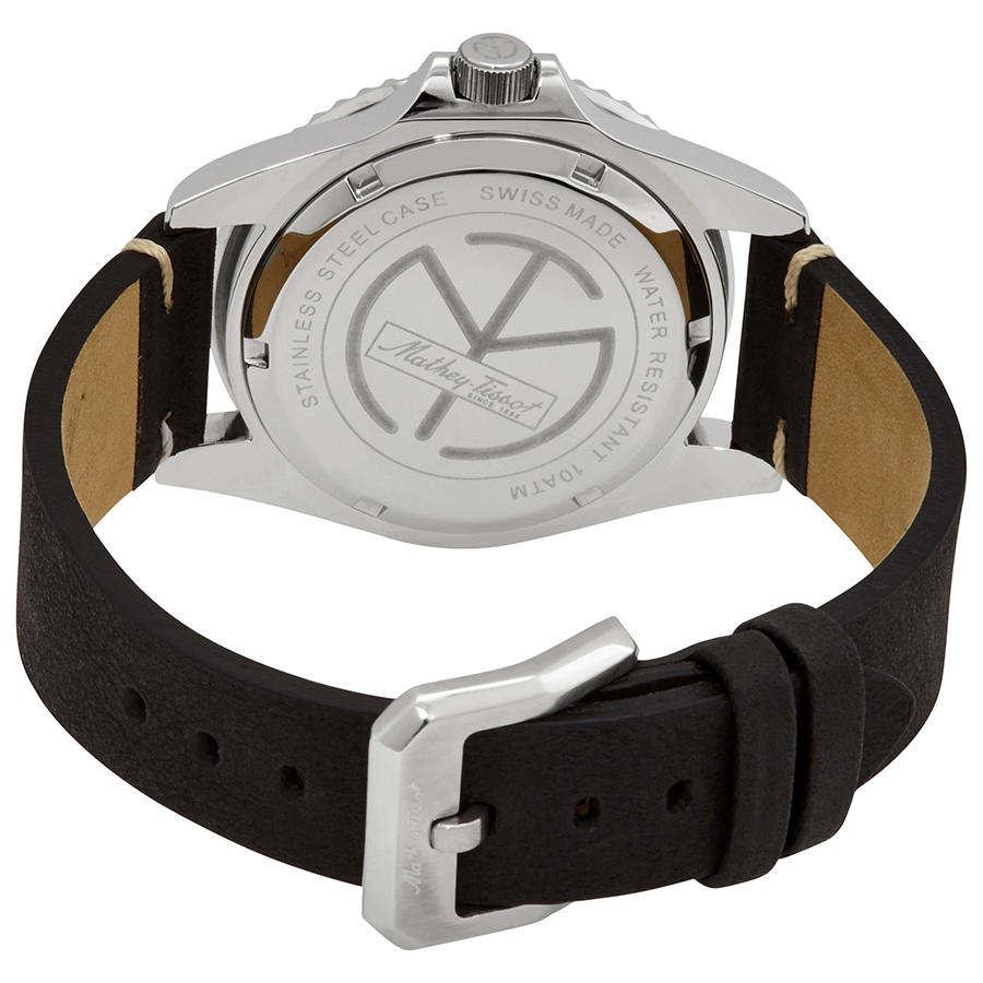 mathey tissot mathey vintage quartz black dial men's watch h9010aln mathey tissot mathey vintage quartz black dial men's watch h9010aln