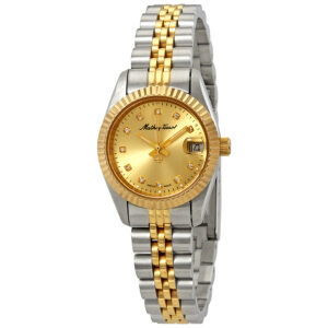 Витрина mathey tissot mathey ii quartz crystal gold dial ladies watch d710bdi