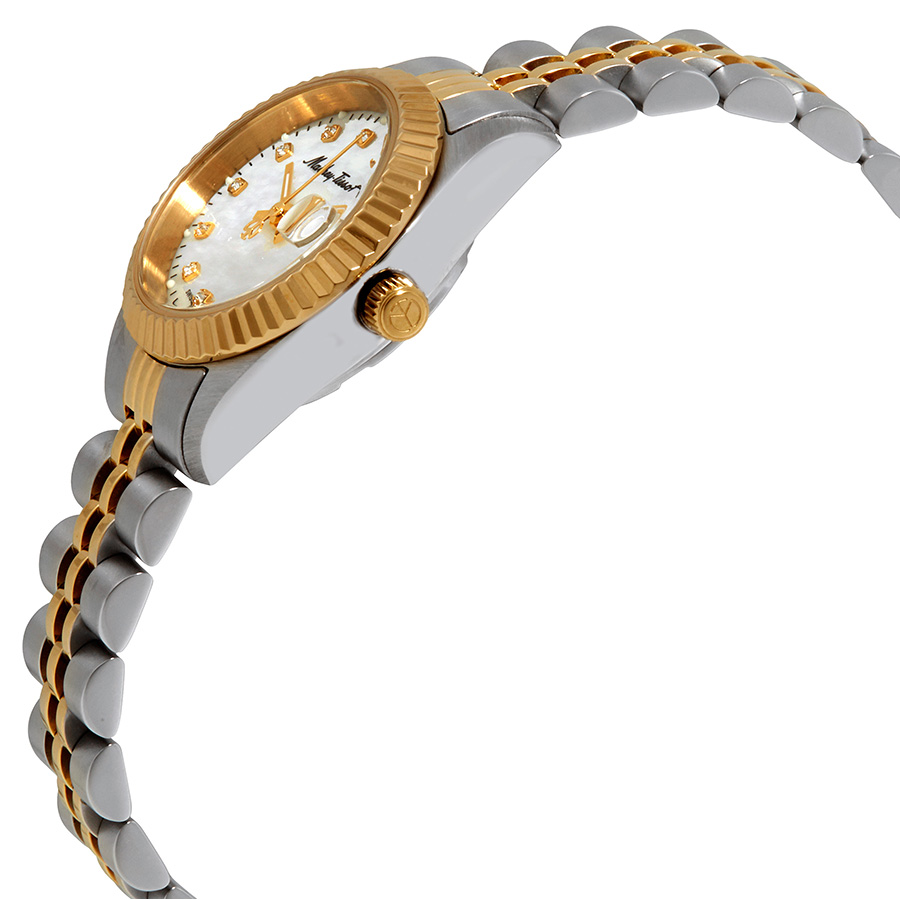 mathey tissot mathey ii quartz crystal mother of pearl dial ladies watch d710bi mathey tissot mathey ii quartz crystal mother of pearl dial ladies watch d710bi