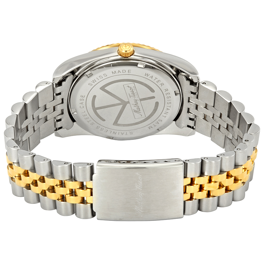 mathey tissot mathey ii quartz crystal mother of pearl dial men's watch h710bi mathey tissot mathey ii quartz crystal mother of pearl dial men's watch h710bi
