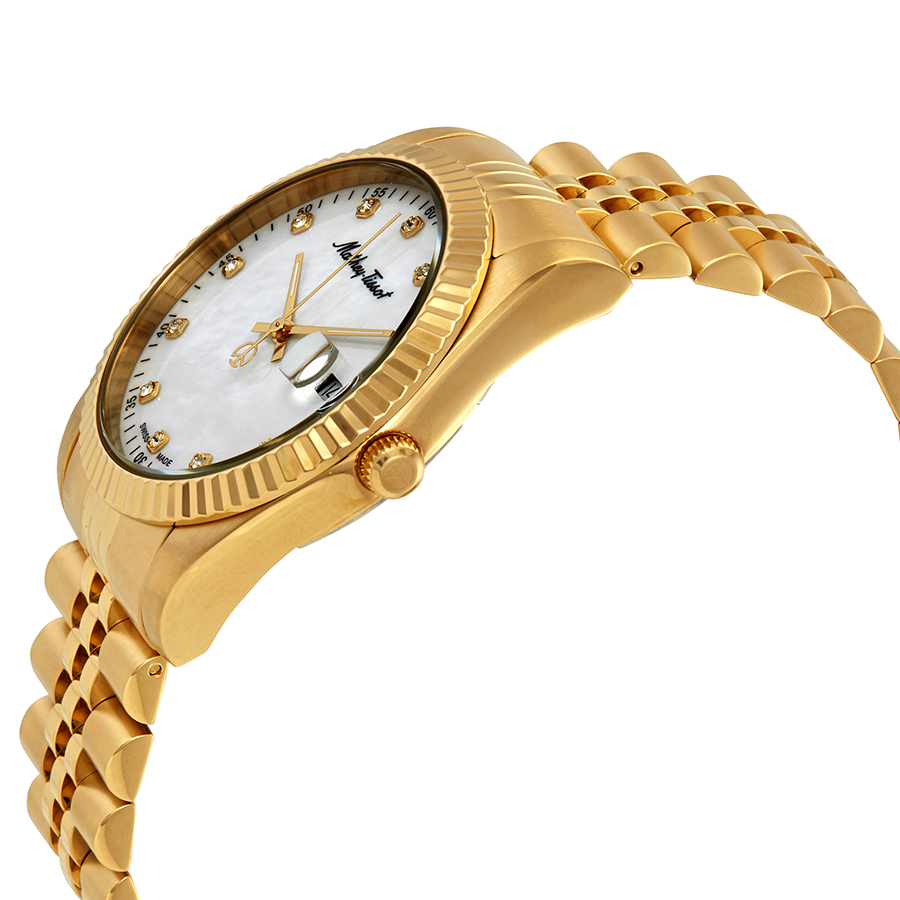 mathey tissot mathey ii quartz crystal mother of pearl dial men's watch h710pi mathey tissot mathey ii quartz crystal mother of pearl dial men's watch h710pi