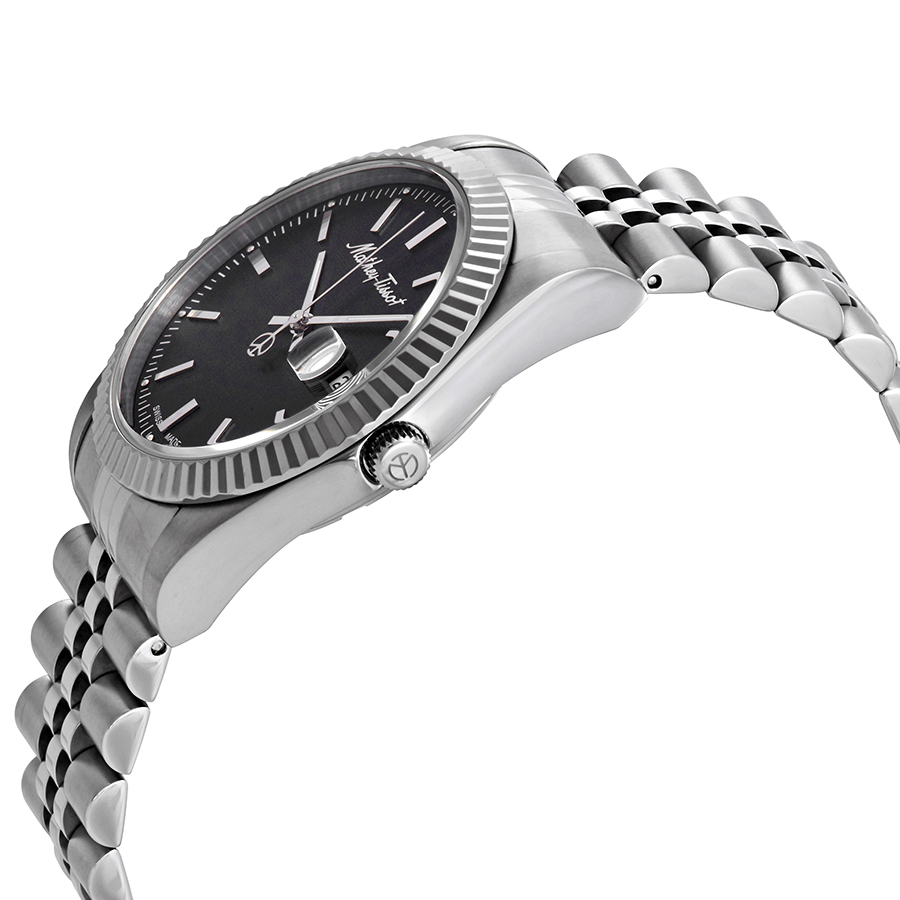 mathey tissot mathey iii quartz black dial men's watch h810an mathey tissot mathey iii quartz black dial men's watch h810an