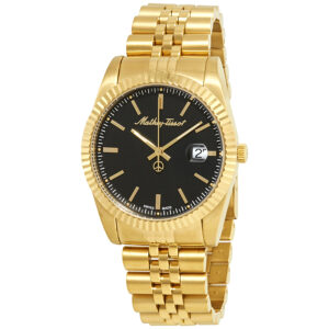 Home mathey tissot mathey iii quartz black dial men's watch h810pn