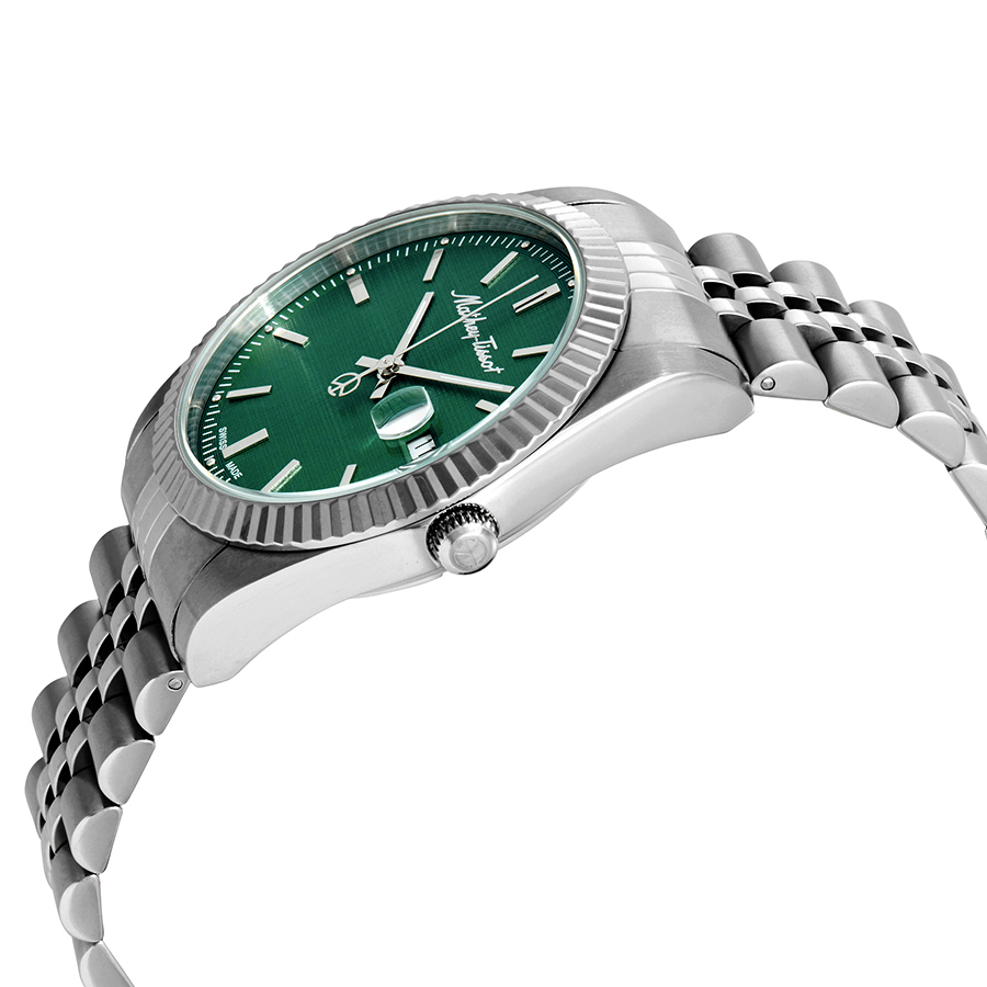 mathey tissot mathey iii quartz green dial men's watch h810av mathey tissot mathey iii quartz green dial men's watch h810av