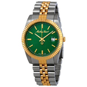 Витрина mathey tissot mathey iii quartz green dial men's watch h810bv