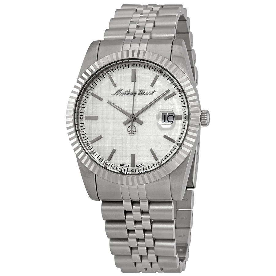 mathey tissot mathey iii quartz silver dial men's watch h810ai mathey tissot mathey iii quartz silver dial men's watch h810ai