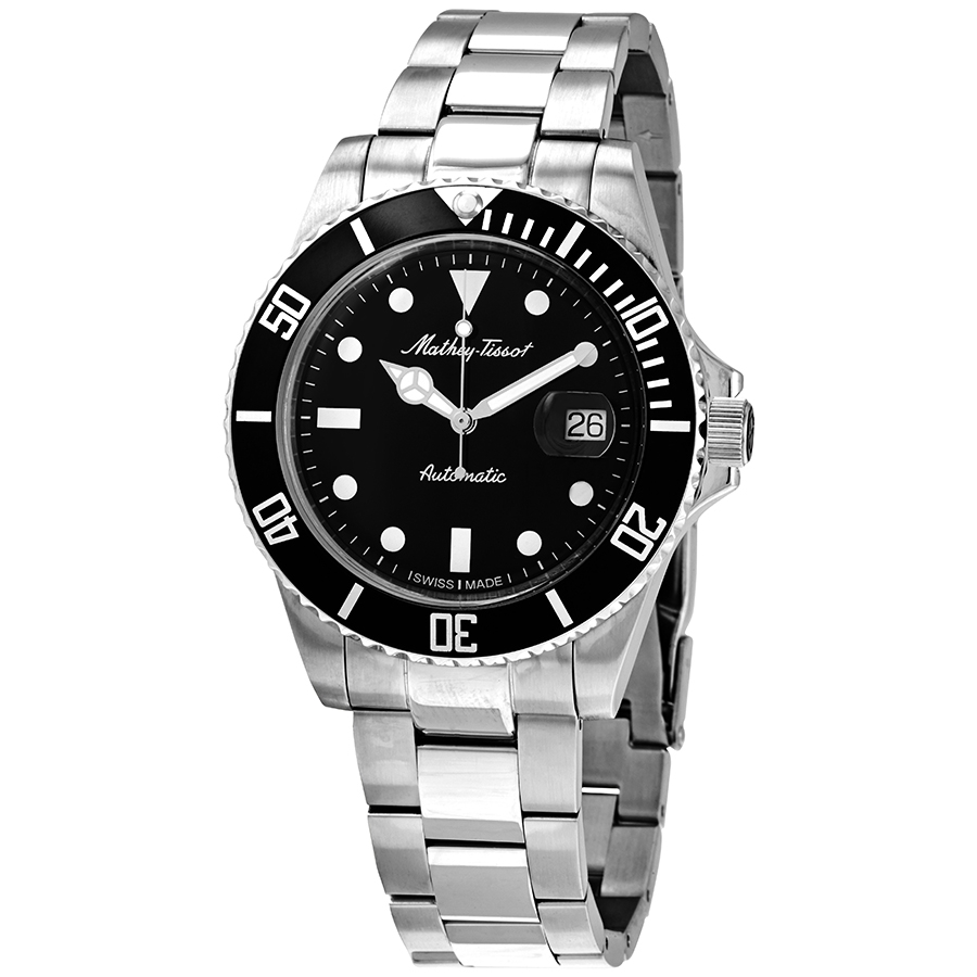 mathey tissot mathey vintage automatic black dial men's watch h9010atn mathey tissot mathey vintage automatic black dial men's watch h9010atn