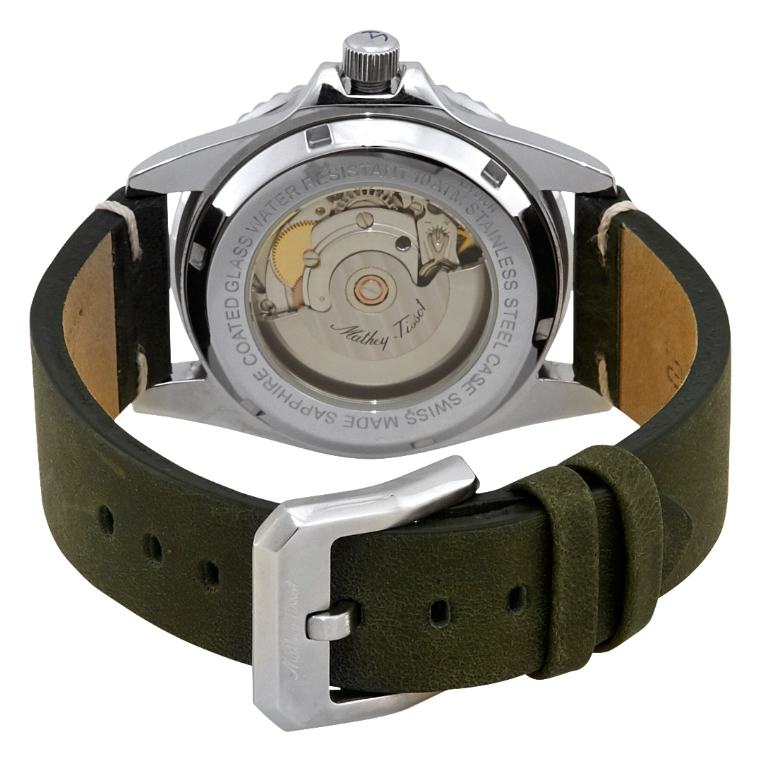 mathey tissot mathey vintage automatic green dial men's watch h900atlv mathey tissot mathey vintage automatic green dial men's watch h900atlv