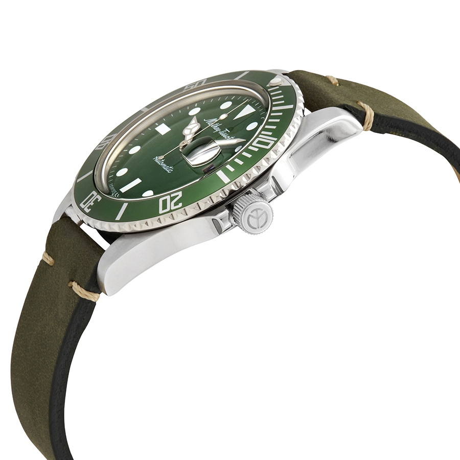 mathey tissot mathey vintage automatic green dial men's watch h9010atlv mathey tissot mathey vintage automatic green dial men's watch h9010atlv