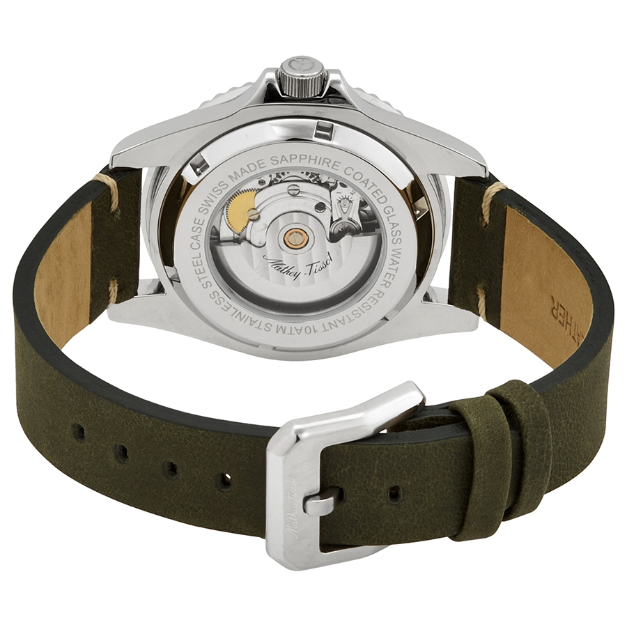 mathey tissot mathey vintage automatic green dial men's watch h9010atlv mathey tissot mathey vintage automatic green dial men's watch h9010atlv
