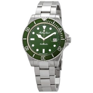 Витрина mathey tissot mathey vintage automatic green "hulk" dial men's watch h9010atv