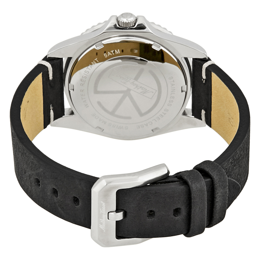 mathey tissot mathey vintage quartz black dial men's watch h900aln mathey tissot mathey vintage quartz black dial men's watch h900aln
