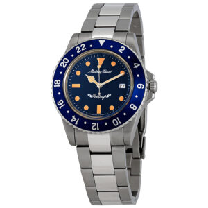 mathey tissot mathey vintage quartz blue dial men's watch h900abu