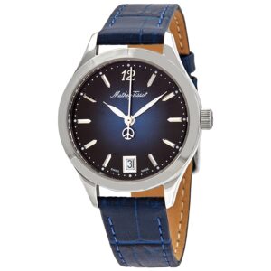 Home mathey tissot urban quartz blue dial ladies watch d411abu