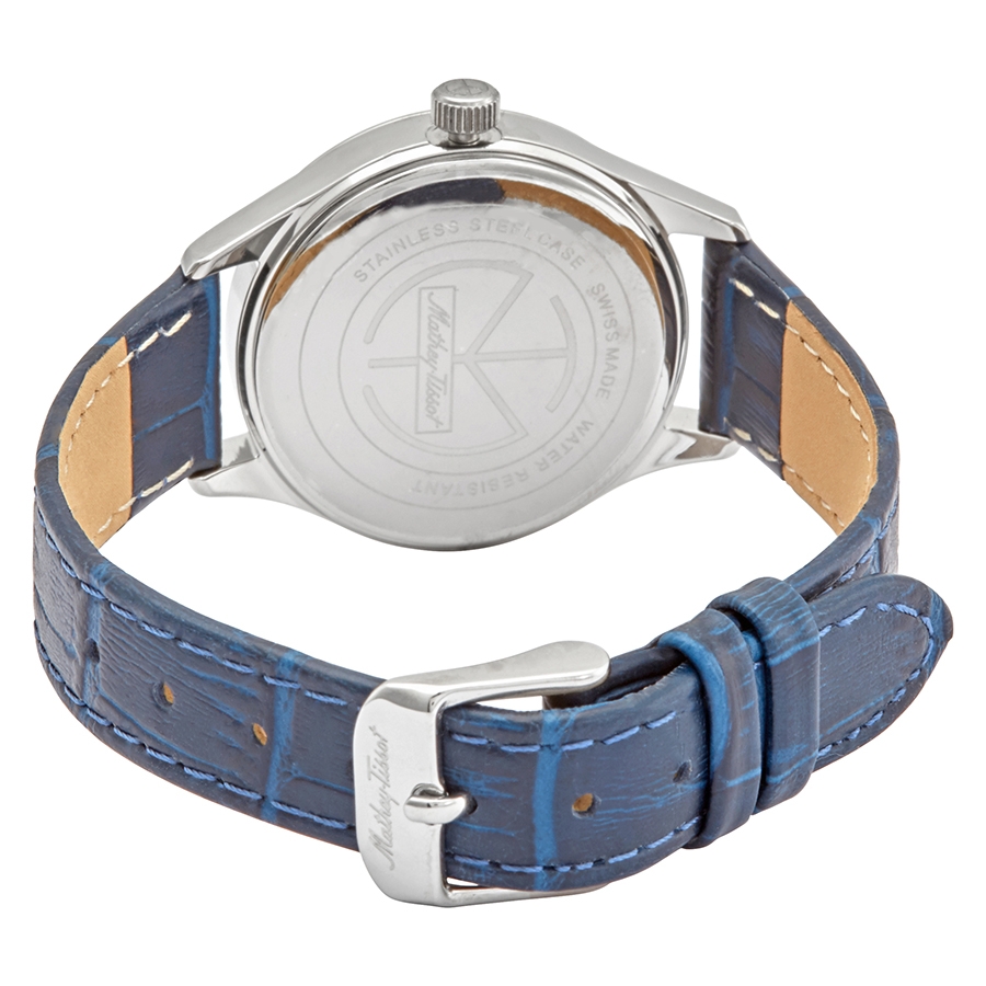 mathey tissot urban quartz blue dial ladies watch d411abu mathey tissot urban quartz blue dial ladies watch d411abu