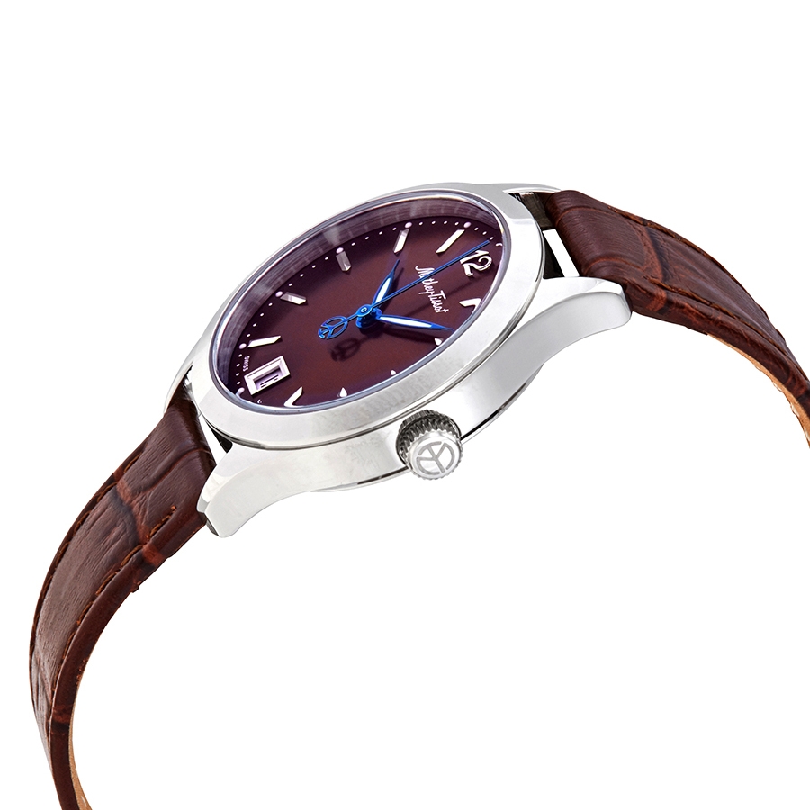 mathey tissot urban quartz brown dial ladies watch d411am mathey tissot urban quartz brown dial ladies watch d411am