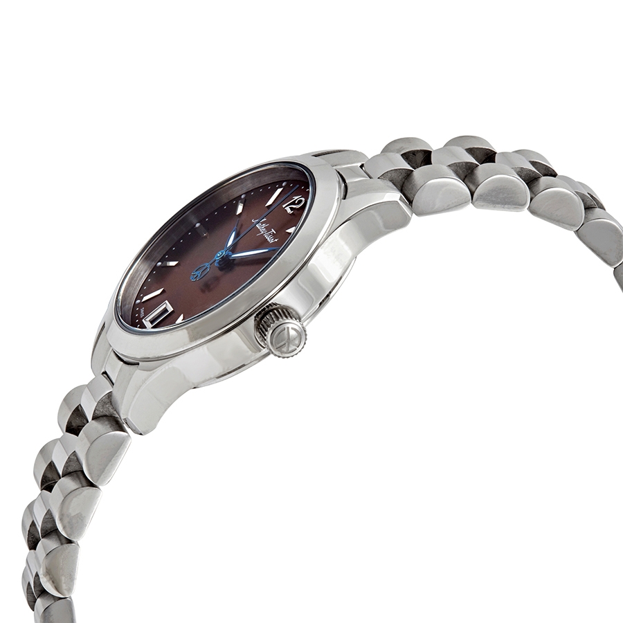 mathey tissot urban quartz brown dial ladies watch d411mam mathey tissot urban quartz brown dial ladies watch d411mam