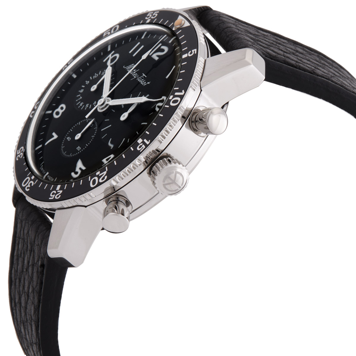 mathey tissot 1968 chronograph automatic black dial men's watch h1968n mathey tissot 1968 chronograph automatic black dial men's watch h1968n