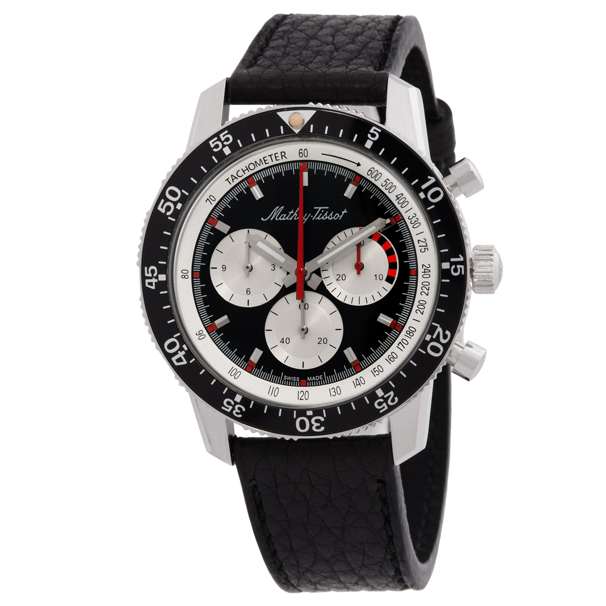 mathey tissot 1968 chronograph automatic black dial men's watch h1968ns mathey tissot 1968 chronograph automatic black dial men's watch h1968ns