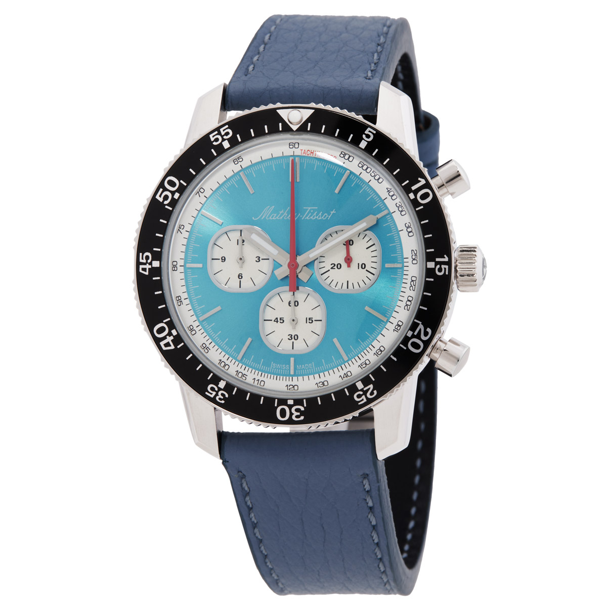 mathey tissot 1968 chronograph automatic blue dial men's watch type1968sk mathey tissot 1968 chronograph automatic blue dial men's watch type1968sk