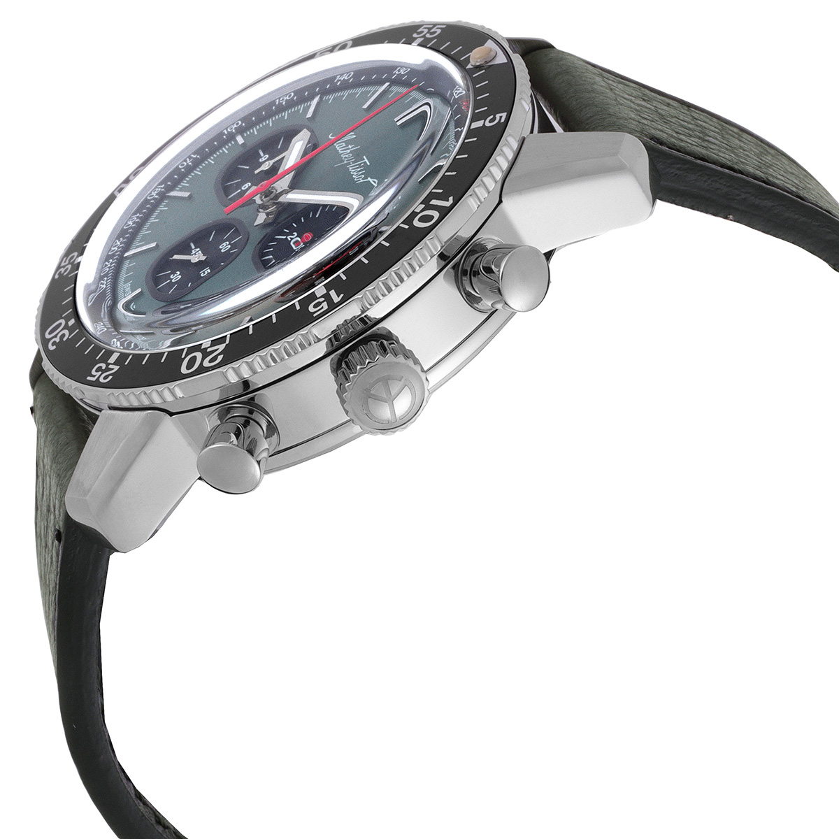 mathey tissot 1968 chronograph automatic green dial men's watch h1968ve mathey tissot 1968 chronograph automatic green dial men's watch h1968ve