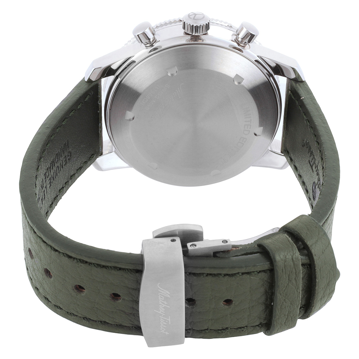 mathey tissot 1968 chronograph automatic green dial men's watch h1968ve mathey tissot 1968 chronograph automatic green dial men's watch h1968ve