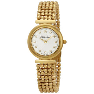 Home mathey tissot allure crystal white dial ladies watch d539pi